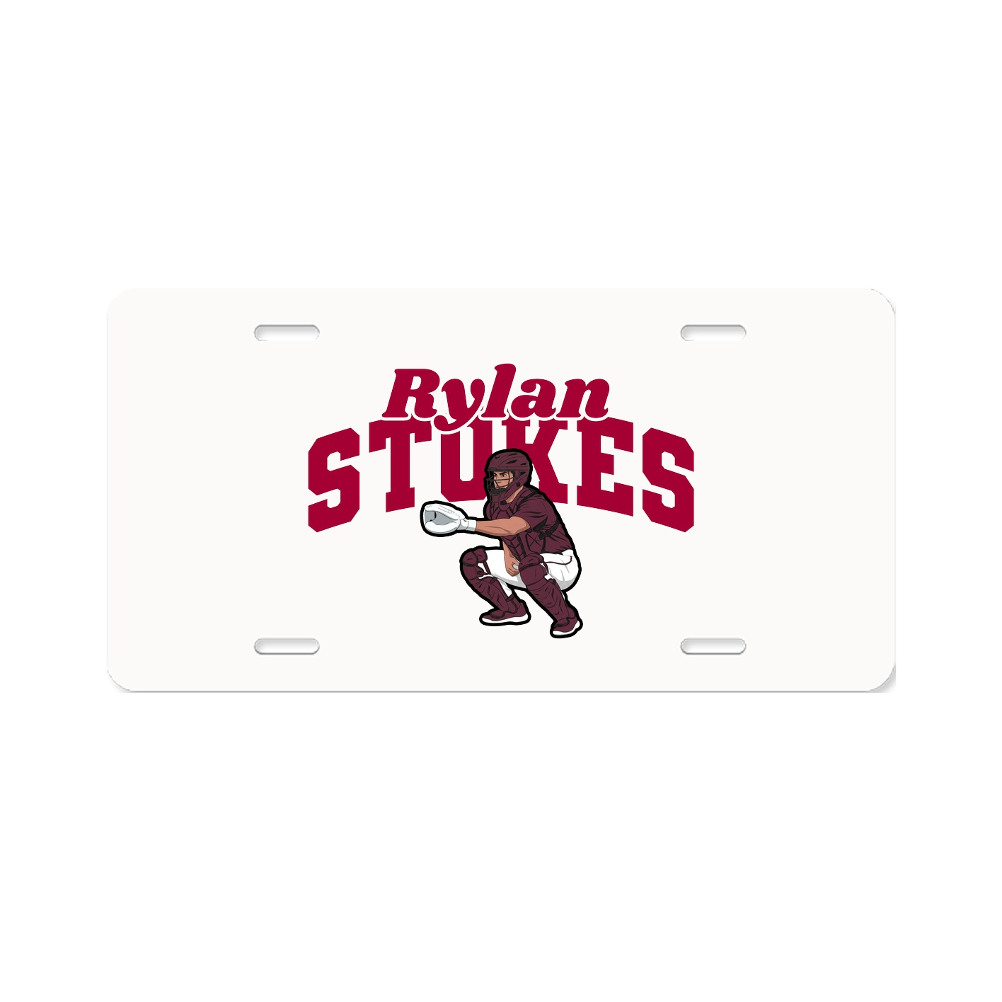License Plate — Signature Arch in Classic