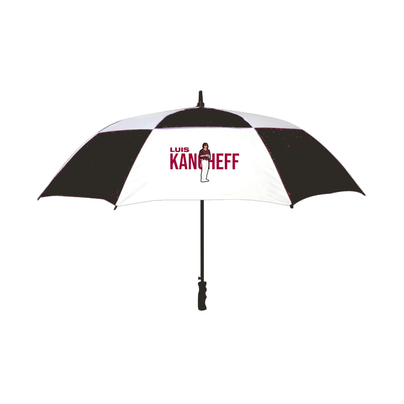 Golf Umbrella — Player Name in Black