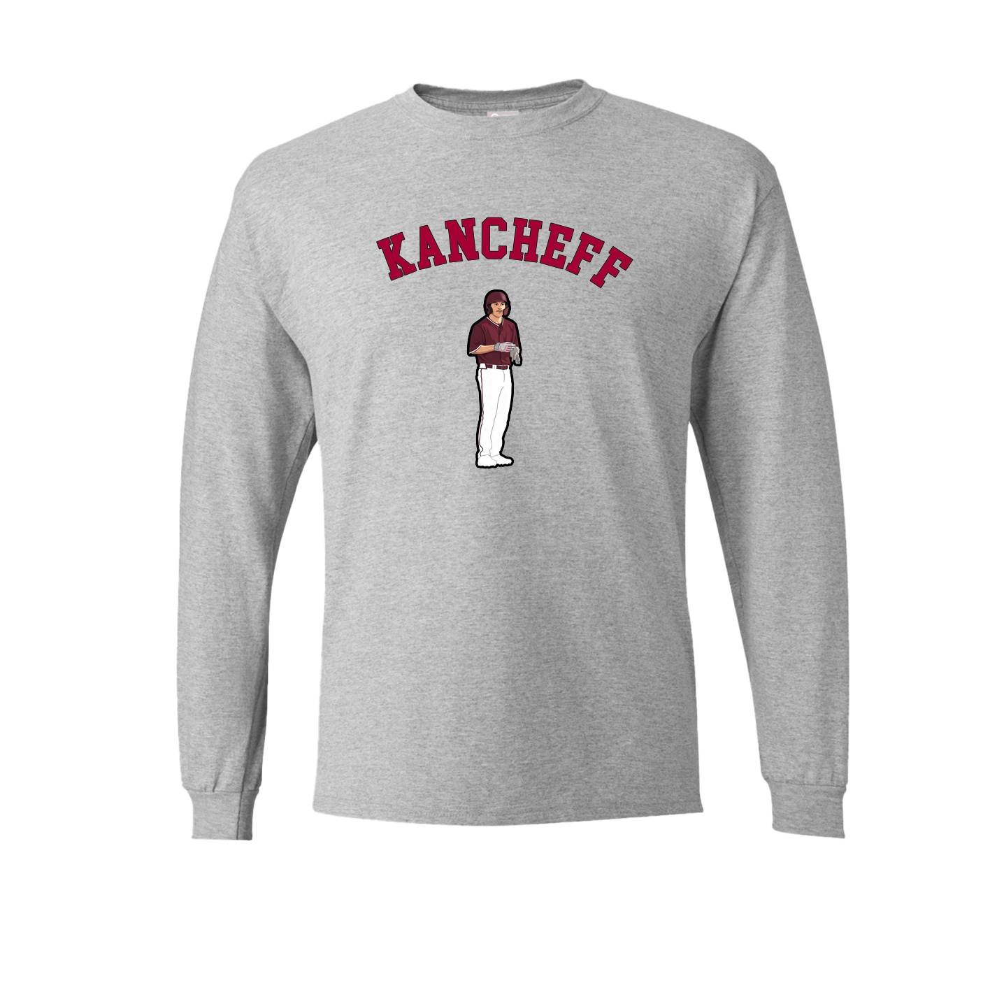 Long Sleeve Tee — Shirsey Arch in Grey