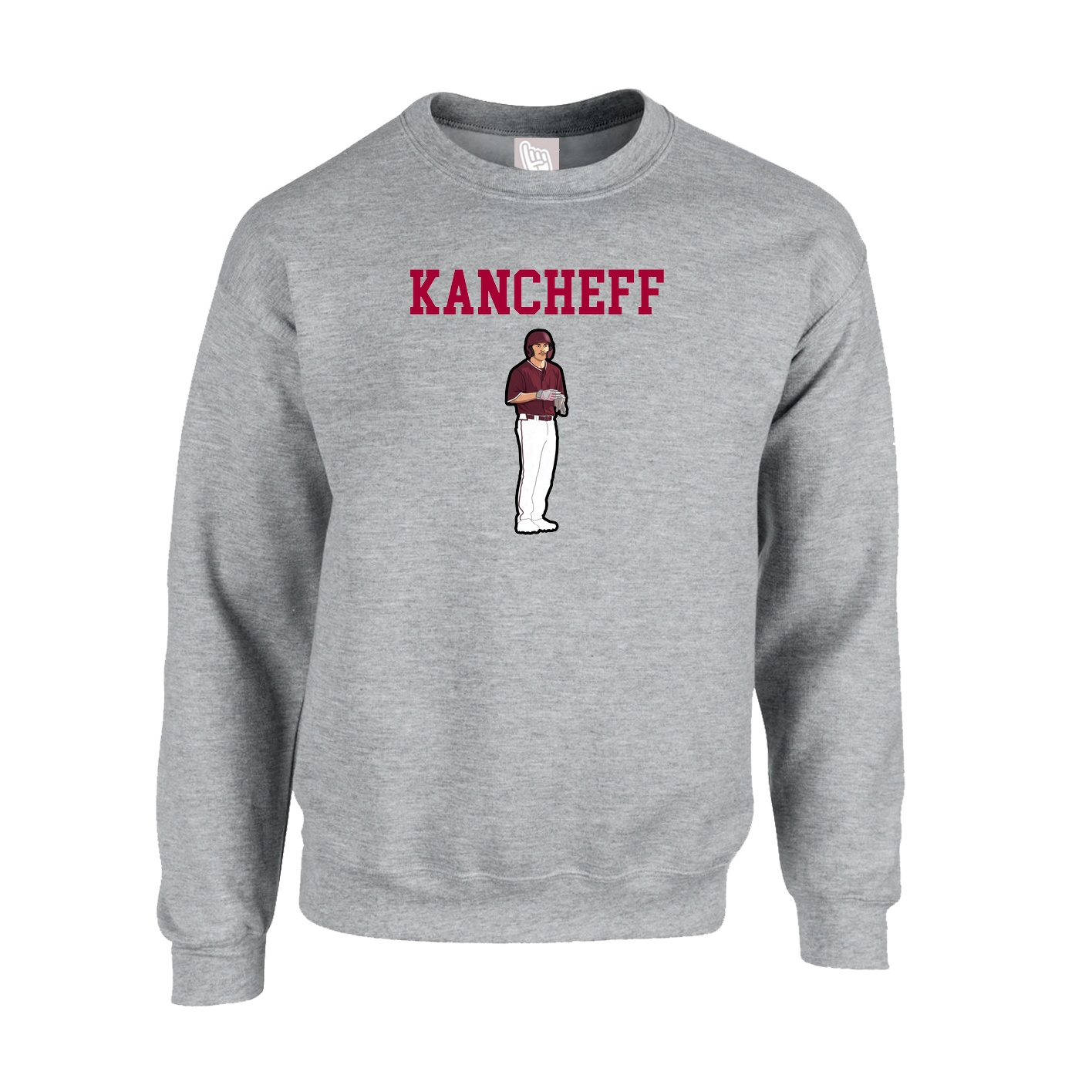 Fleece Crew — Shirsey in Grey