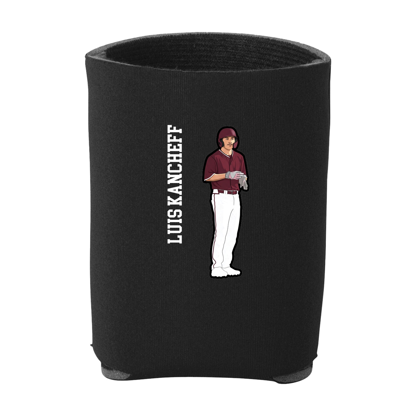 Can Holder — Name Vertical in Black