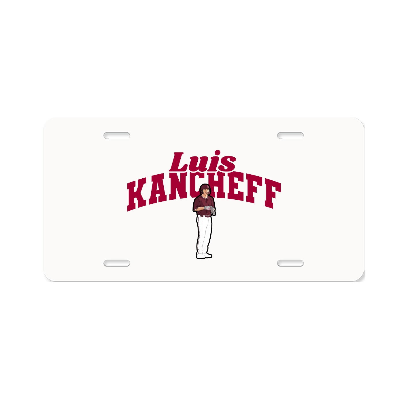 License Plate — Signature Arch in Classic
