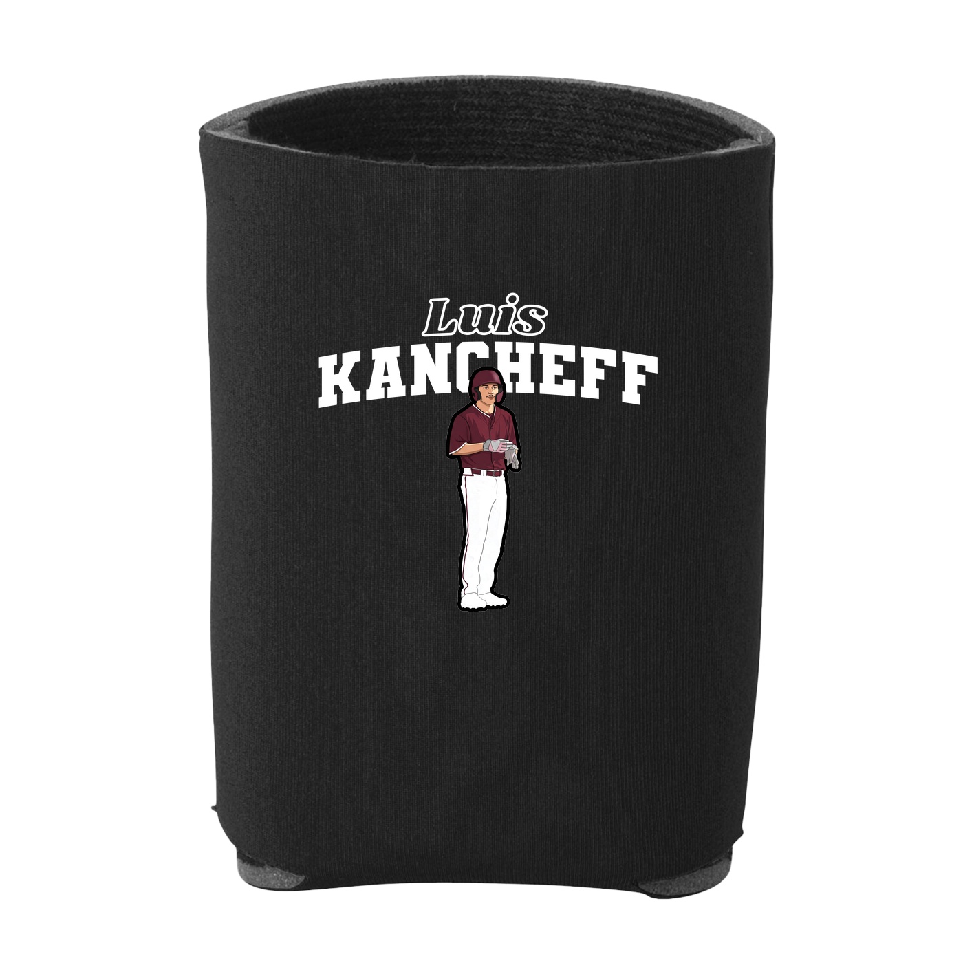 Can Holder — Name Arch in Black