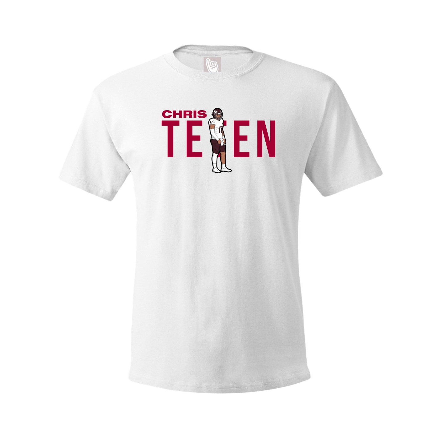 Youth Tee — Player Name in White