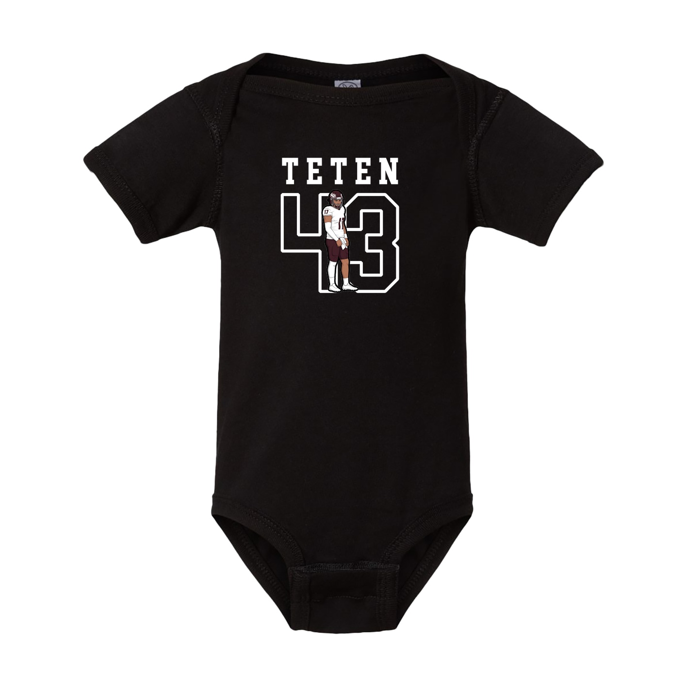 Baby Onesie — Shirsey in Black