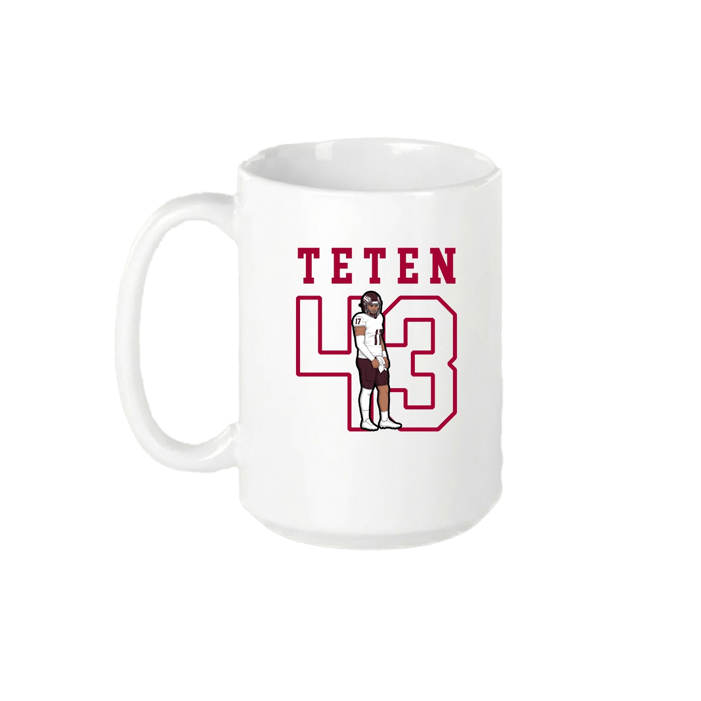 15oz Coffee Mug — Shirsey in White