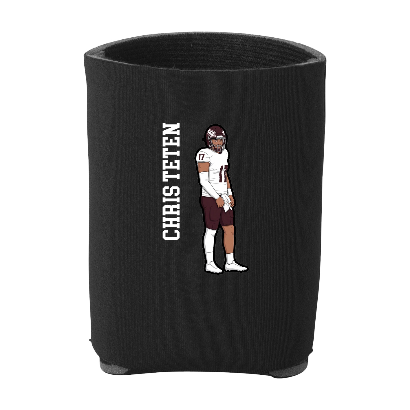 Can Holder — Name Vertical in Black