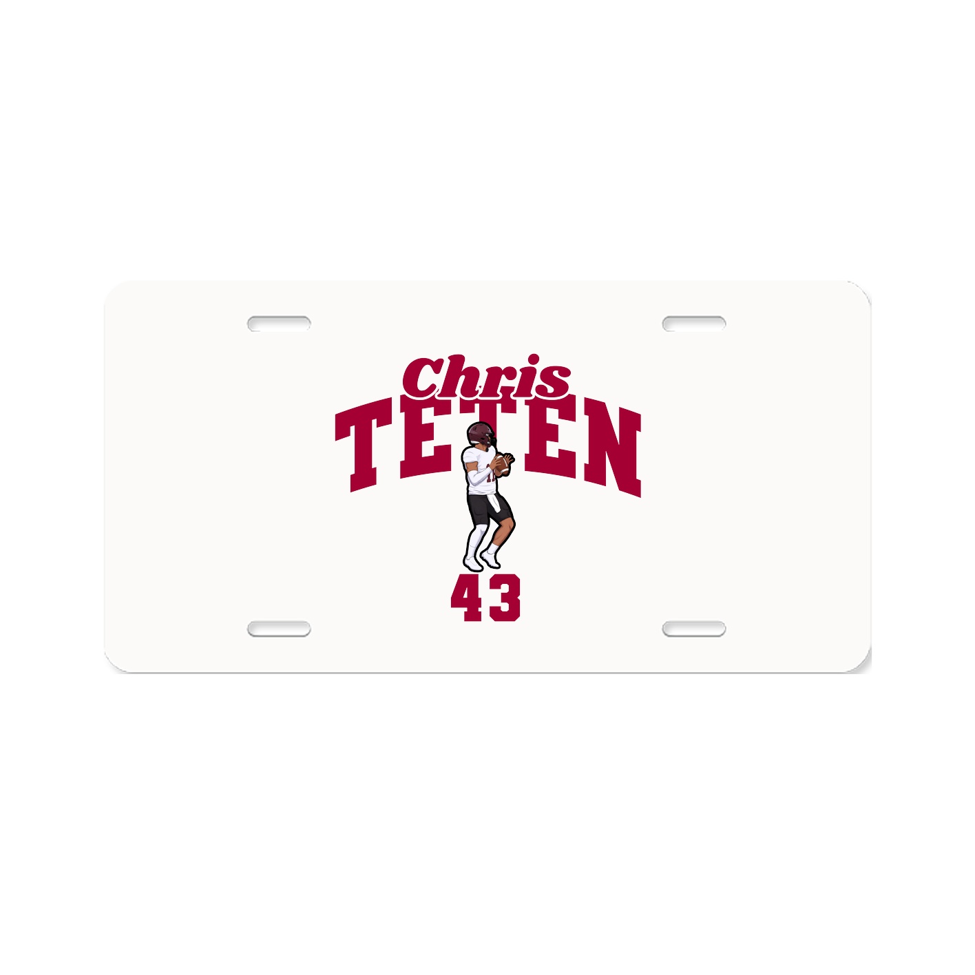 License Plate — Signature Arch in Classic