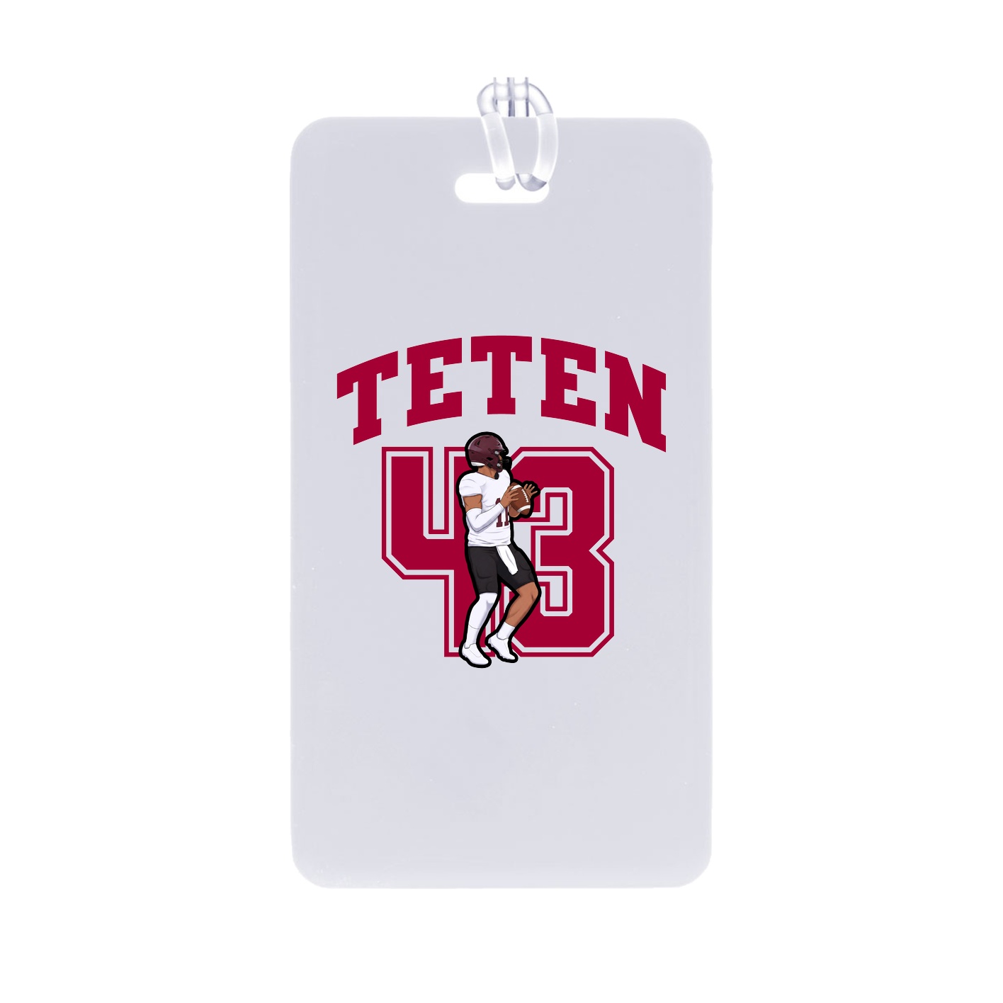 Bag Tag — Number in Classic