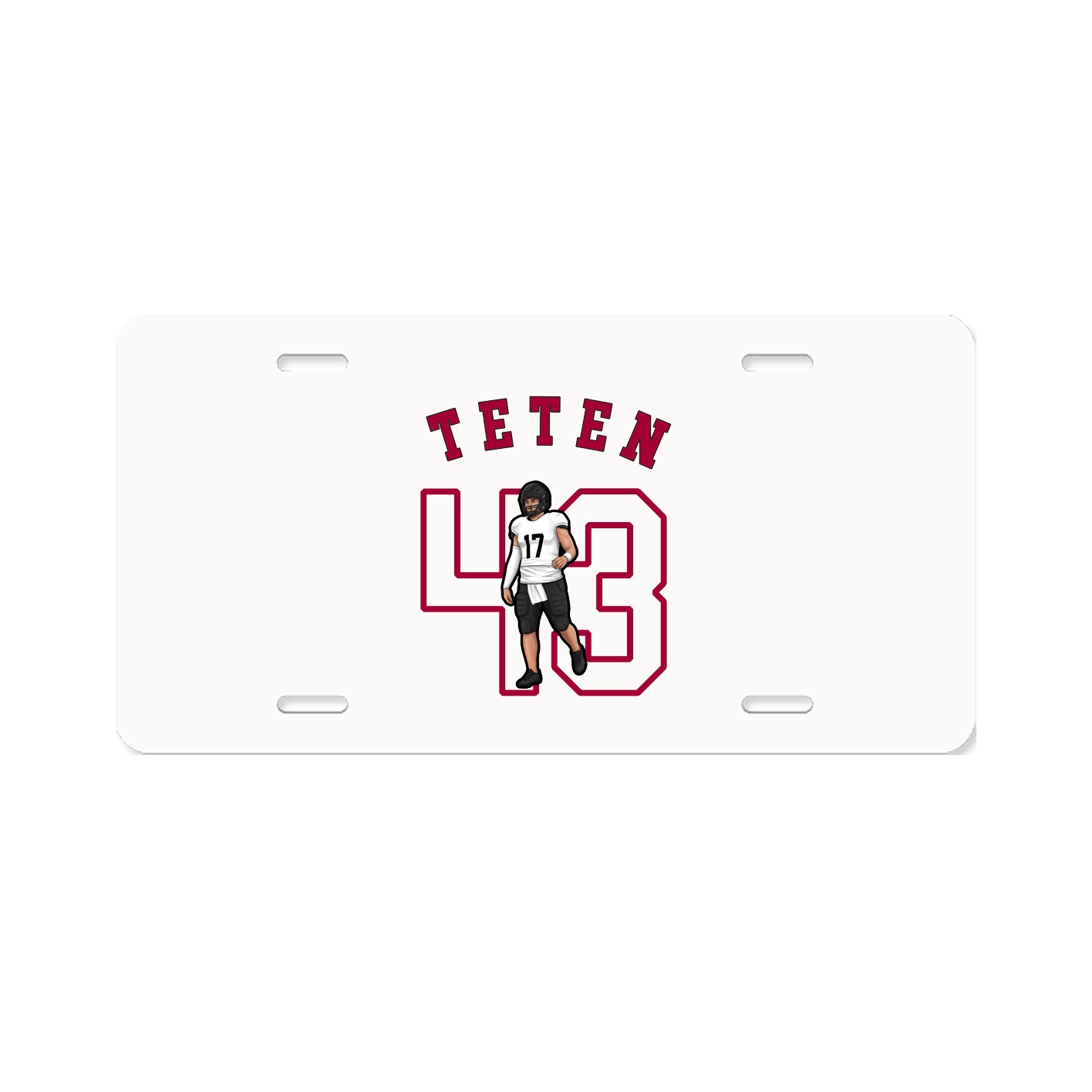 License Plate — Shirsey Arch in Classic