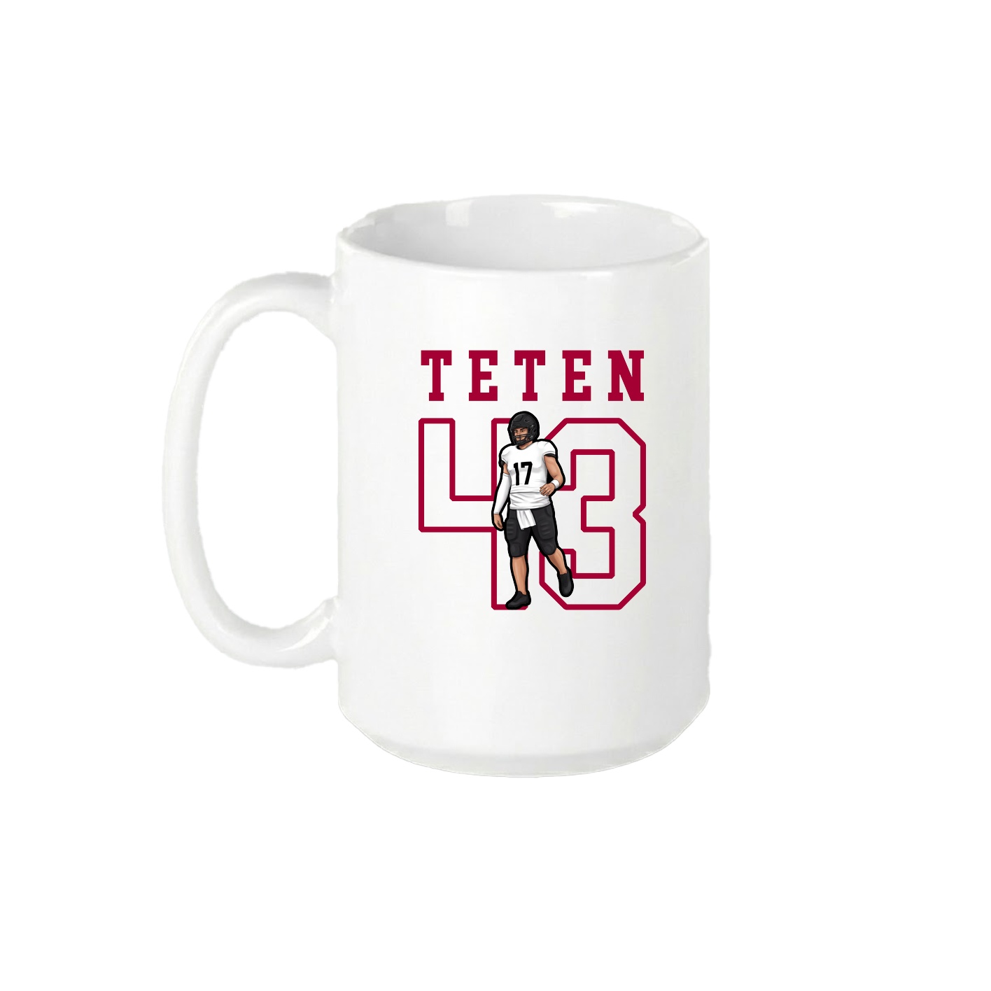 15oz Coffee Mug — Shirsey in White