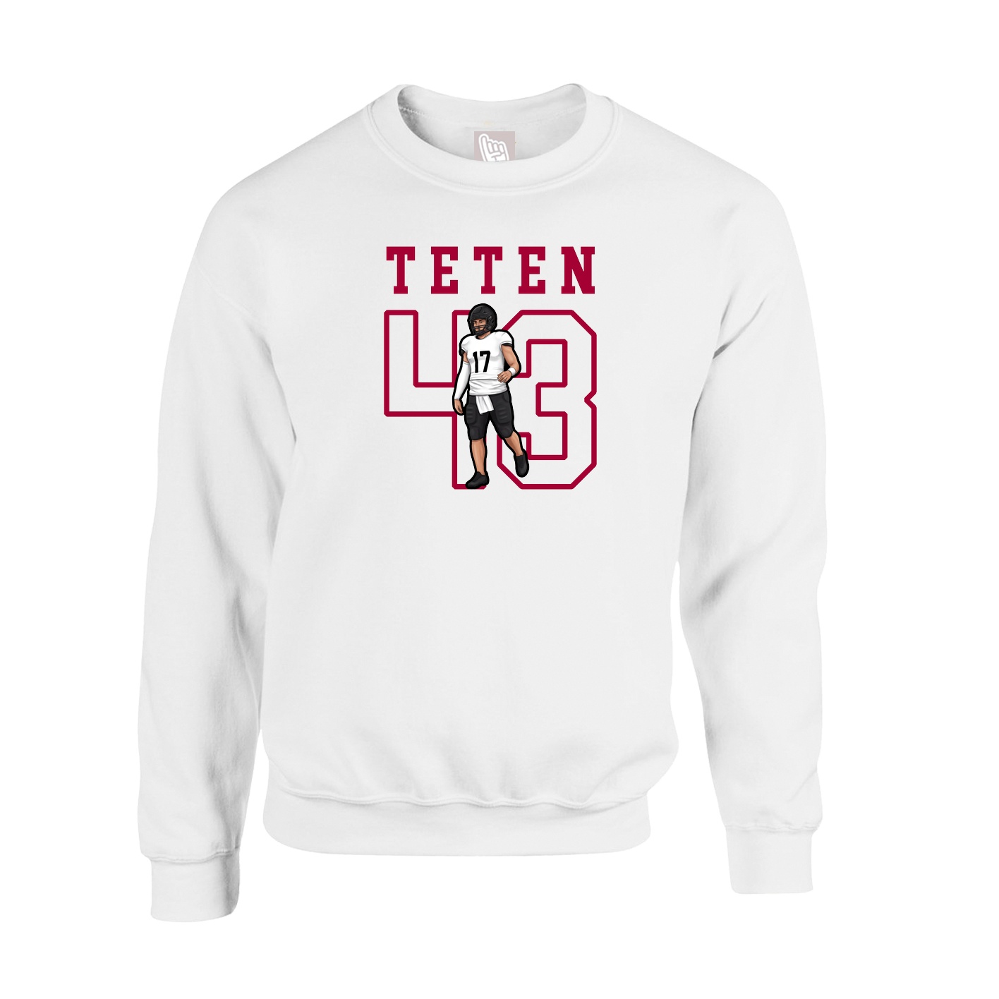 Fleece Crew — Shirsey in White