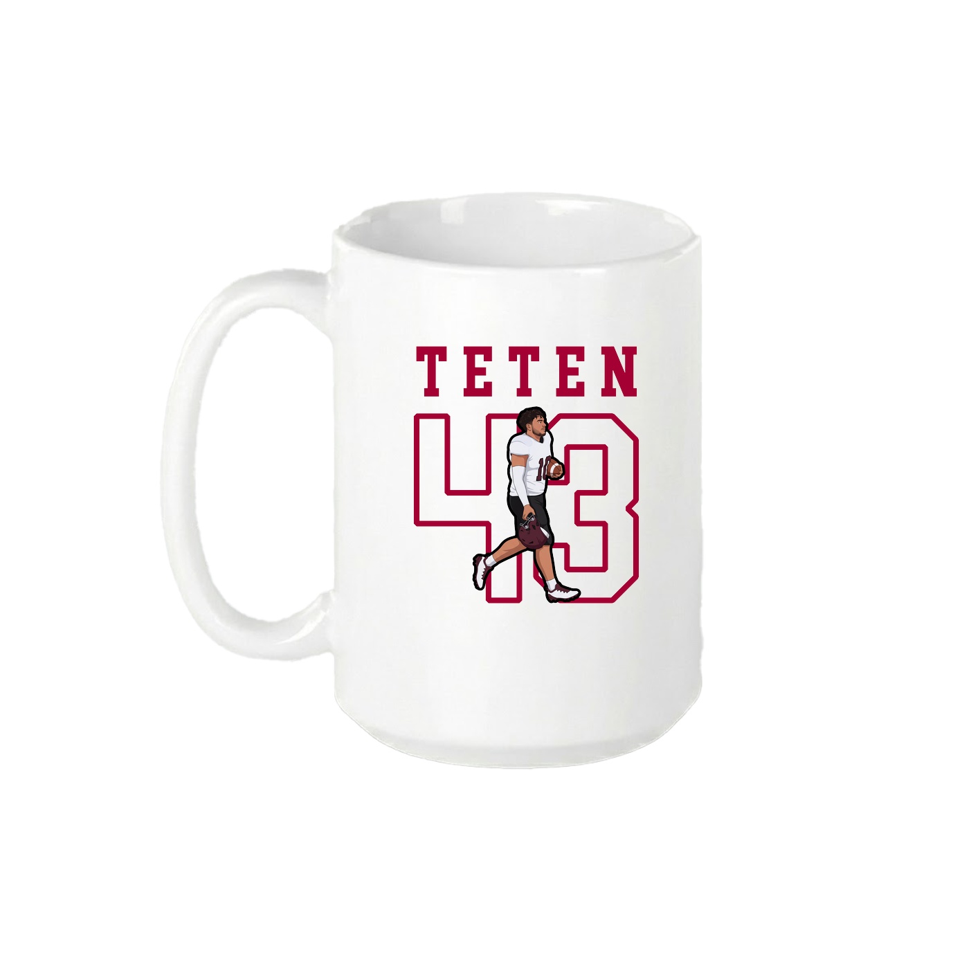 15oz Coffee Mug — Shirsey in White