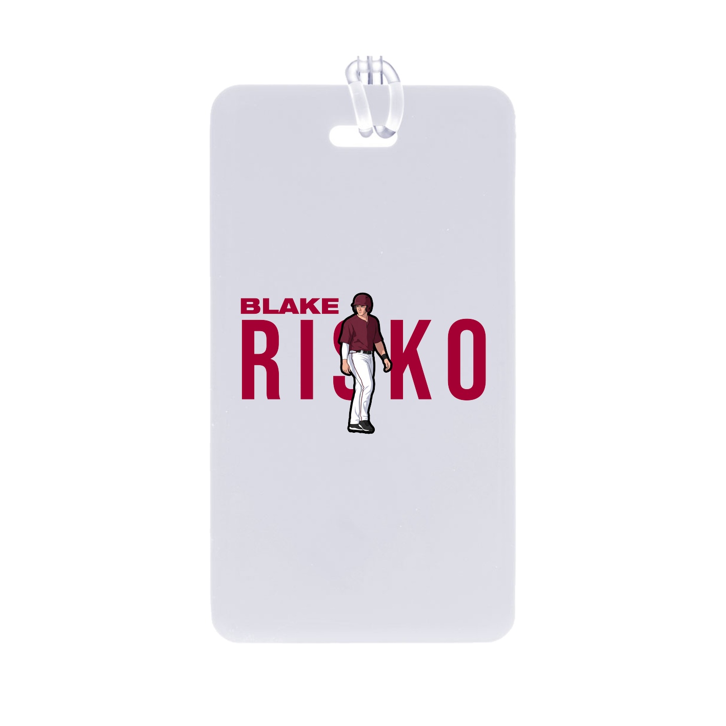 Bag Tag — Player Name in Classic
