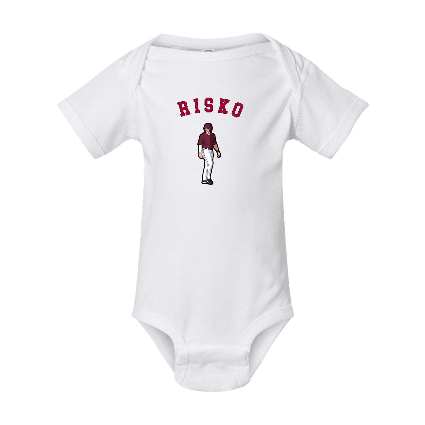 Baby Onesie — Shirsey Arch in White