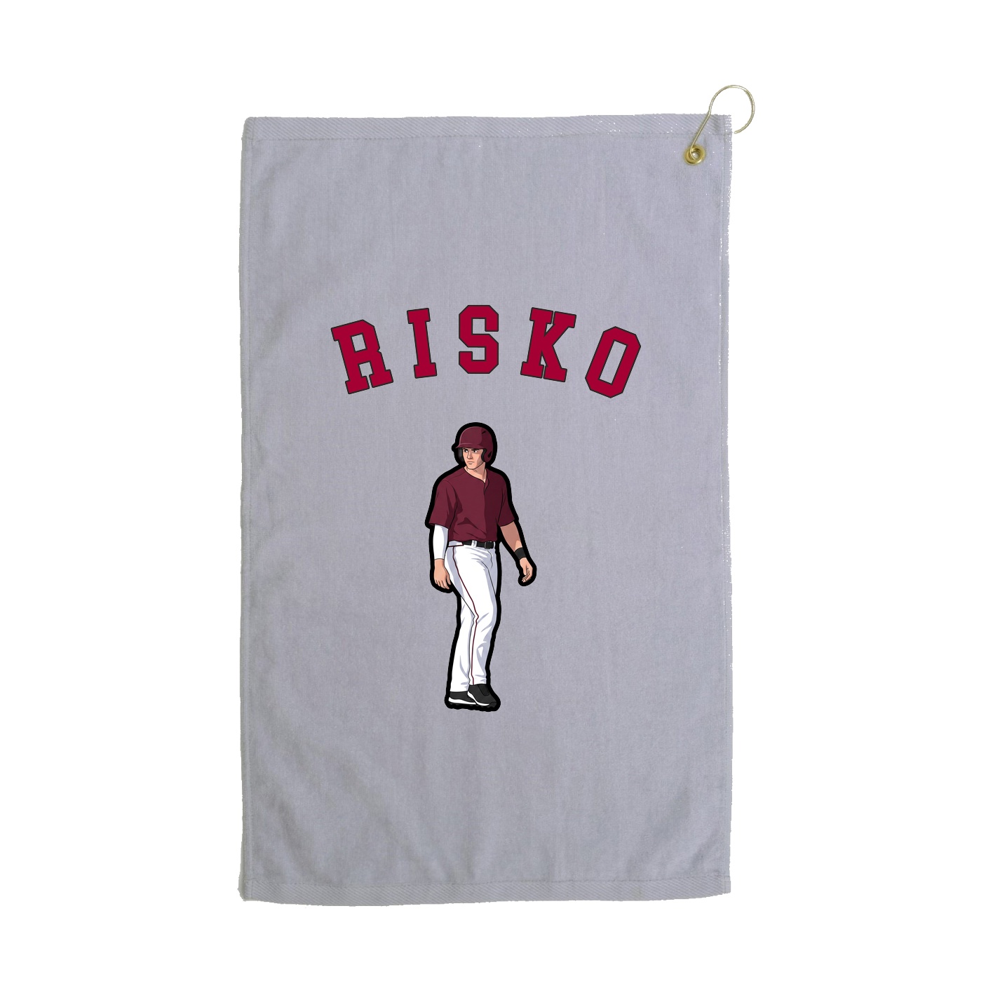 Golf Towel — Shirsey Arch in Grey