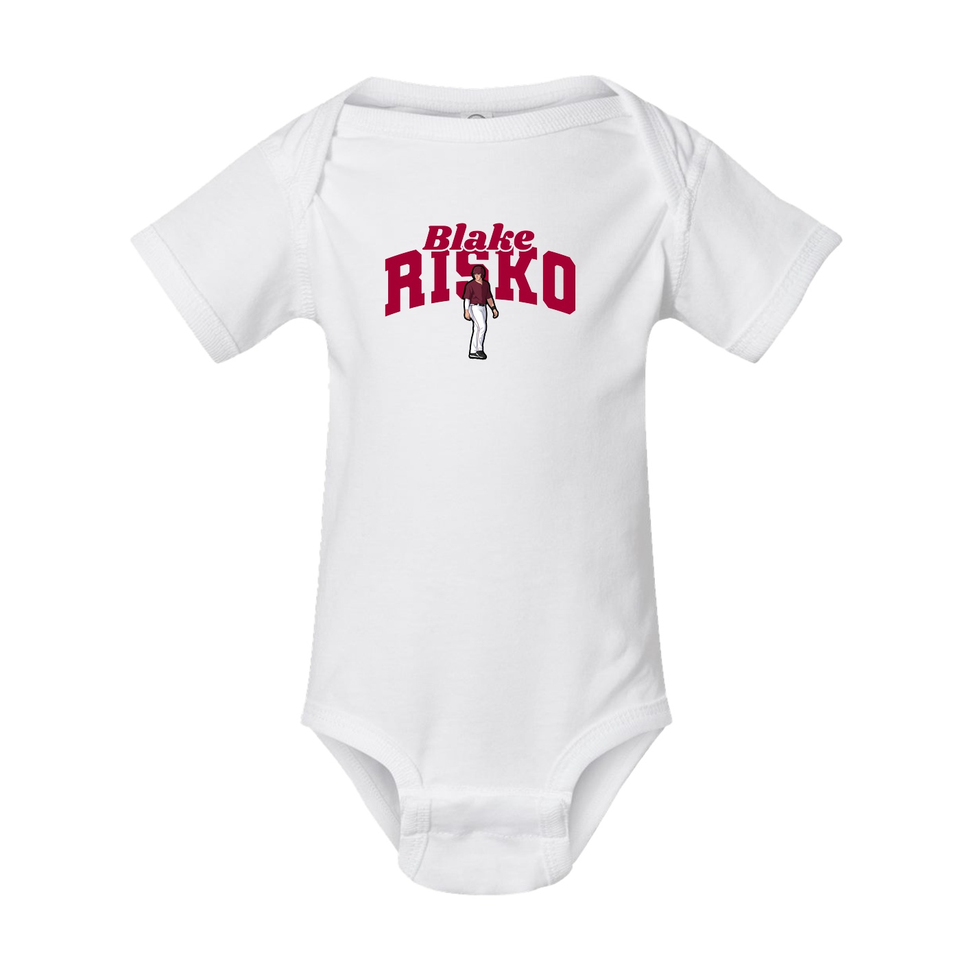 Baby Onesie — Signature Arch in White