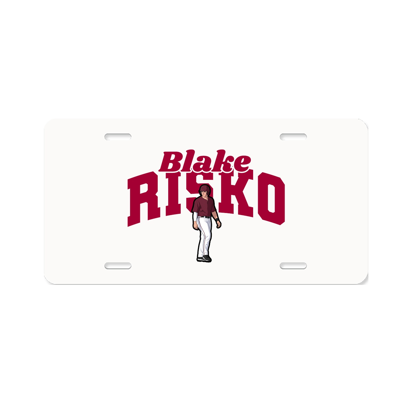 License Plate — Signature Arch in Classic