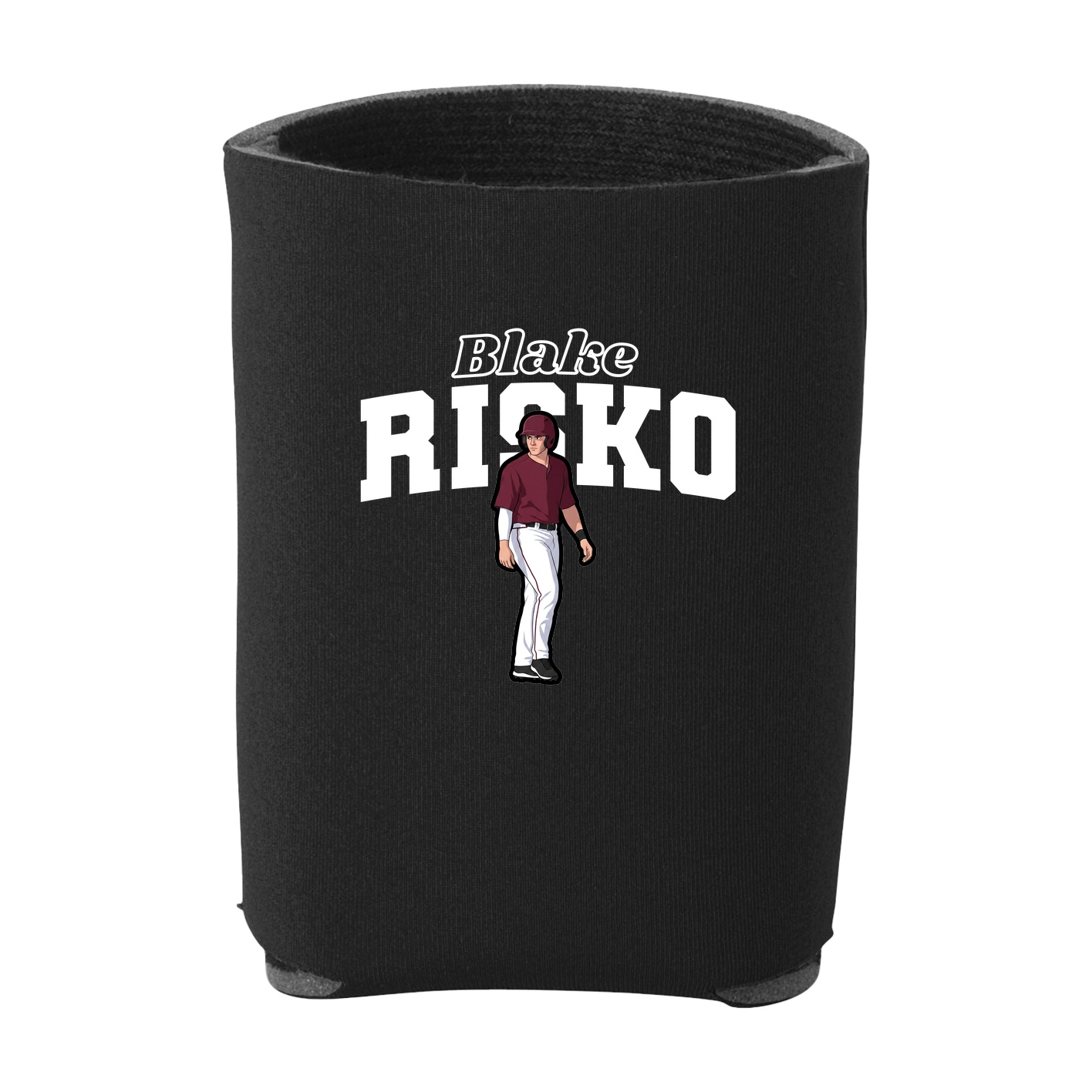 Can Holder — Name Arch in Black