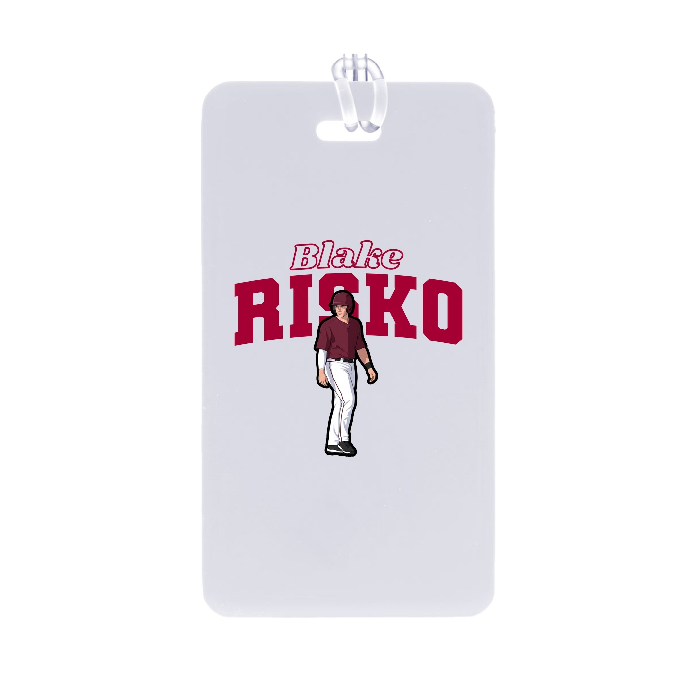 Bag Tag — Name Arch in Classic