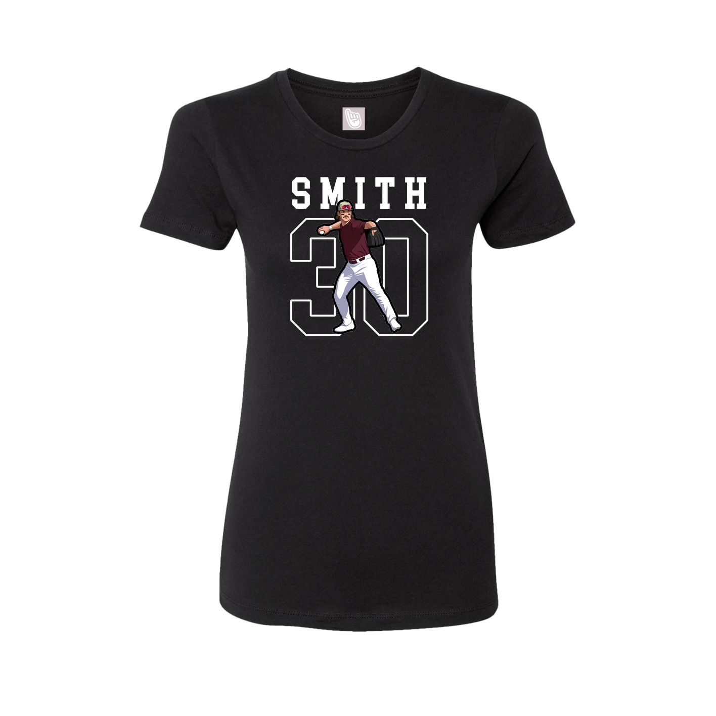 Fitted Women's Tee — Shirsey in Black