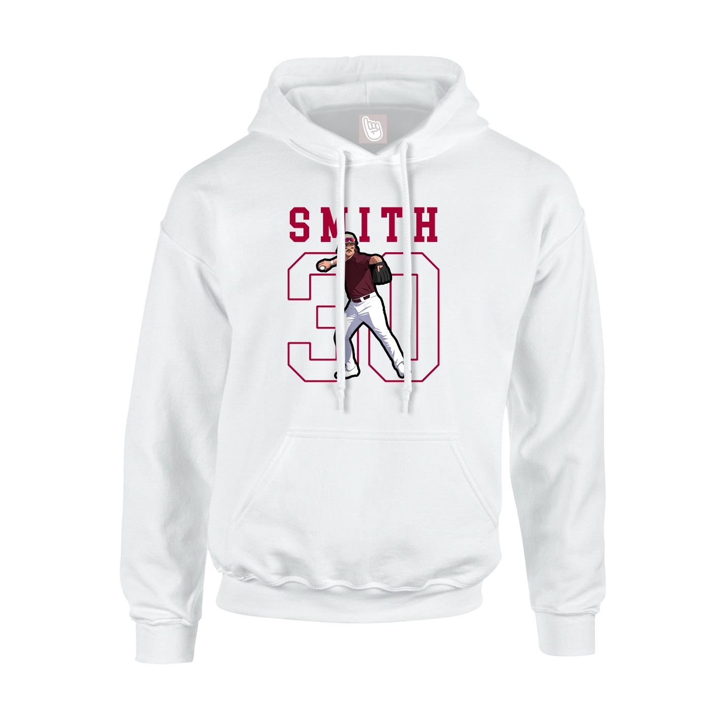 Youth Hoodie — Shirsey in White