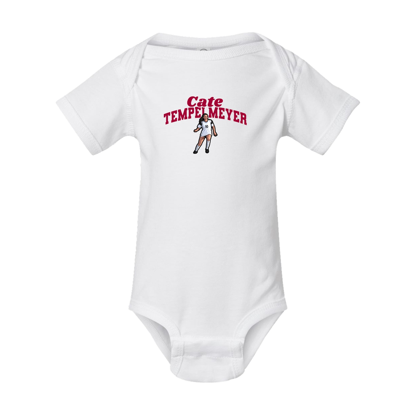 Baby Onesie — Signature Arch in White