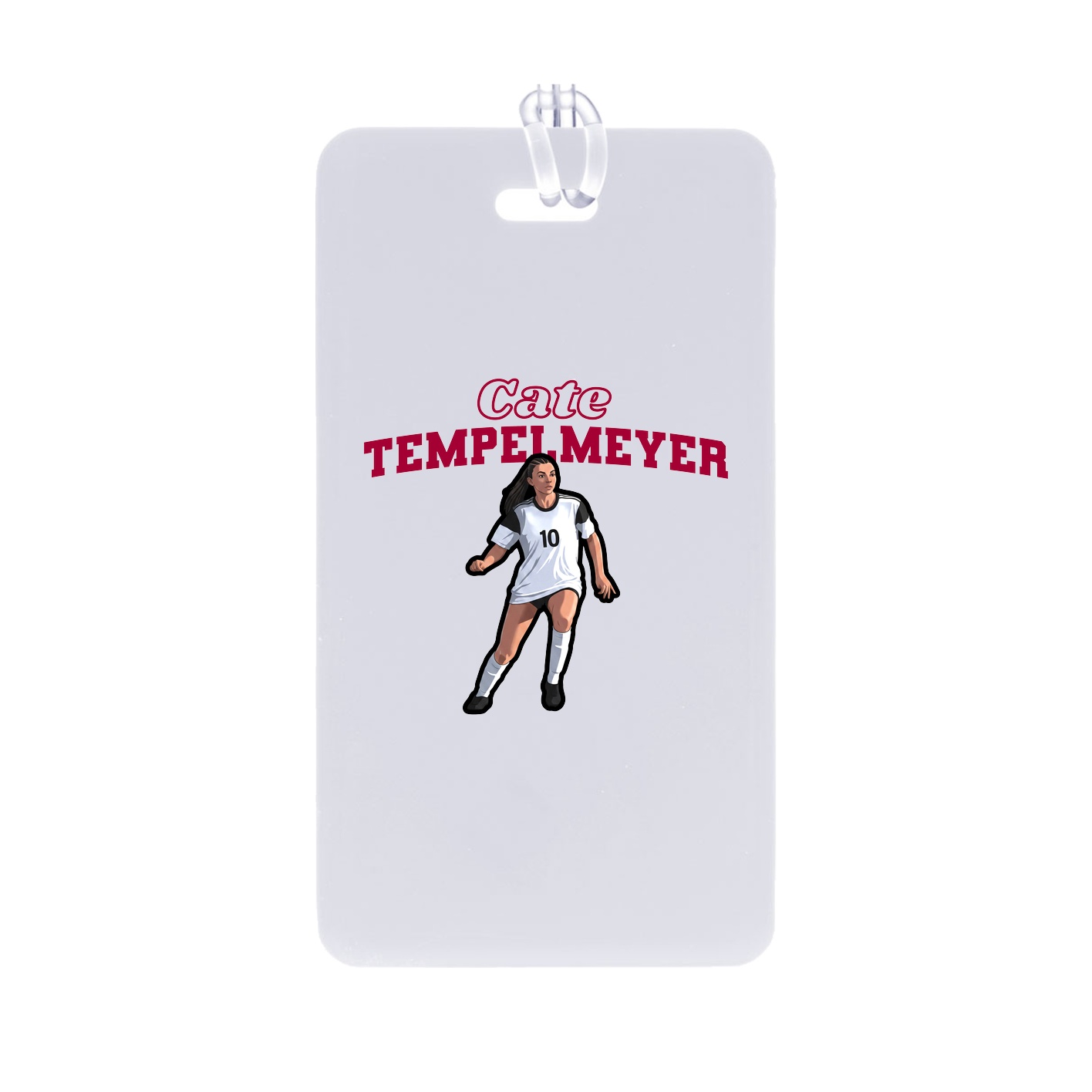 Bag Tag — Name Arch in Classic