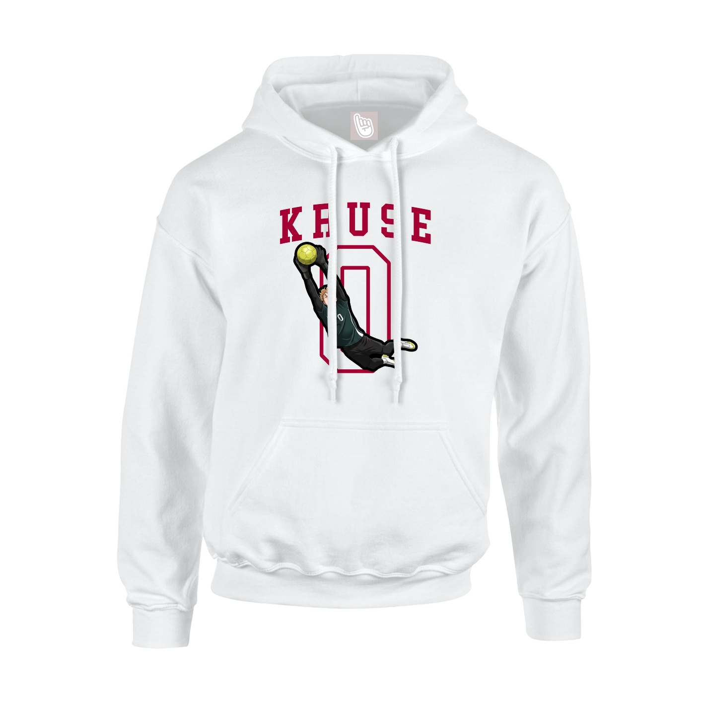 Hoodie — Shirsey in White