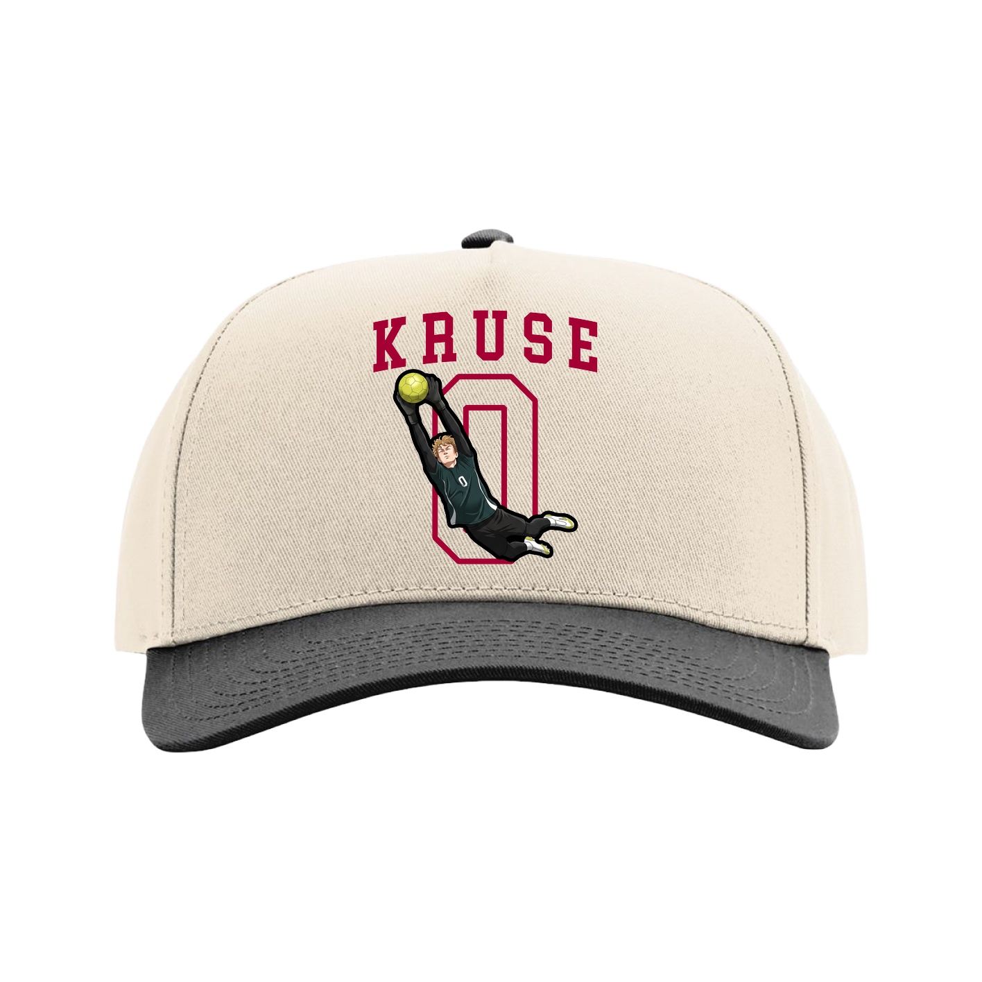 Full Fabric Five-Panel Champ Cap