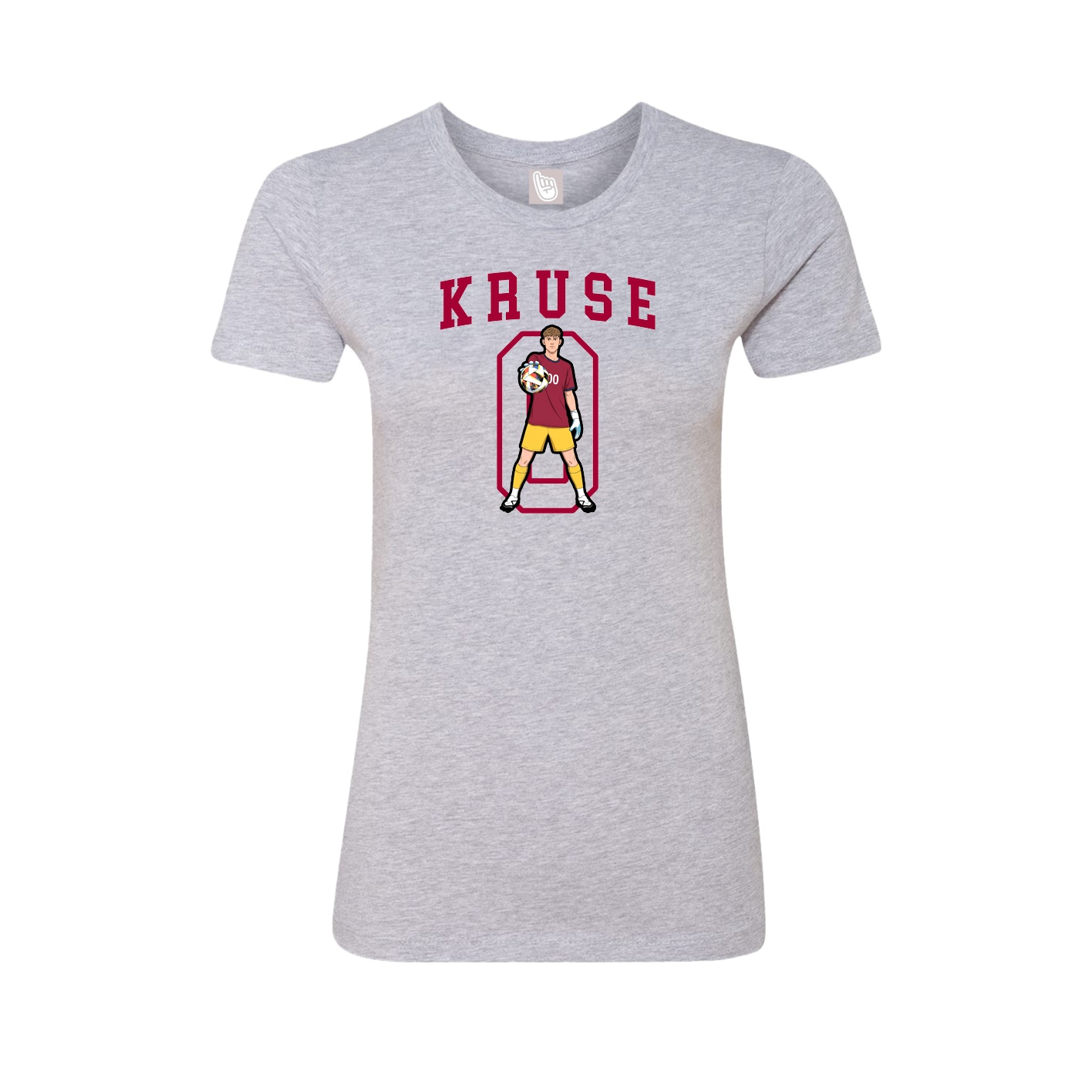 Fitted Women's Tee — Shirsey in Grey