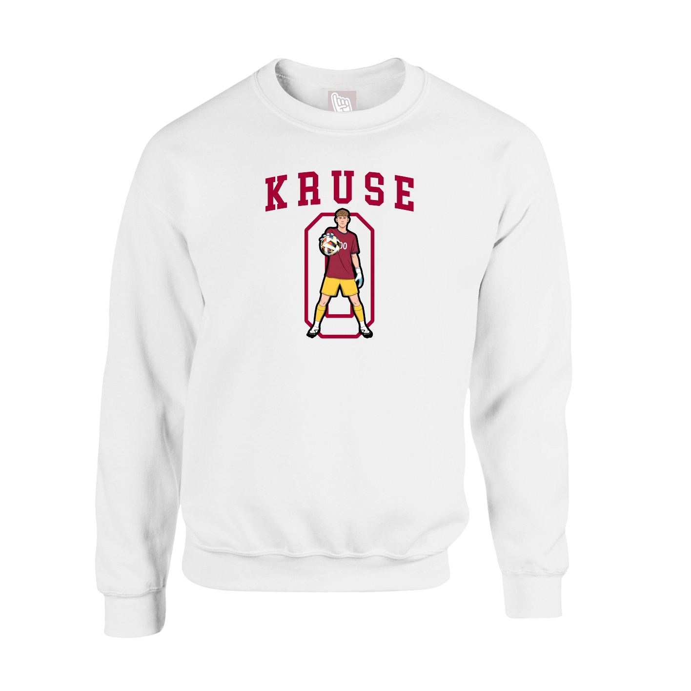 Fleece Crew — Shirsey in White