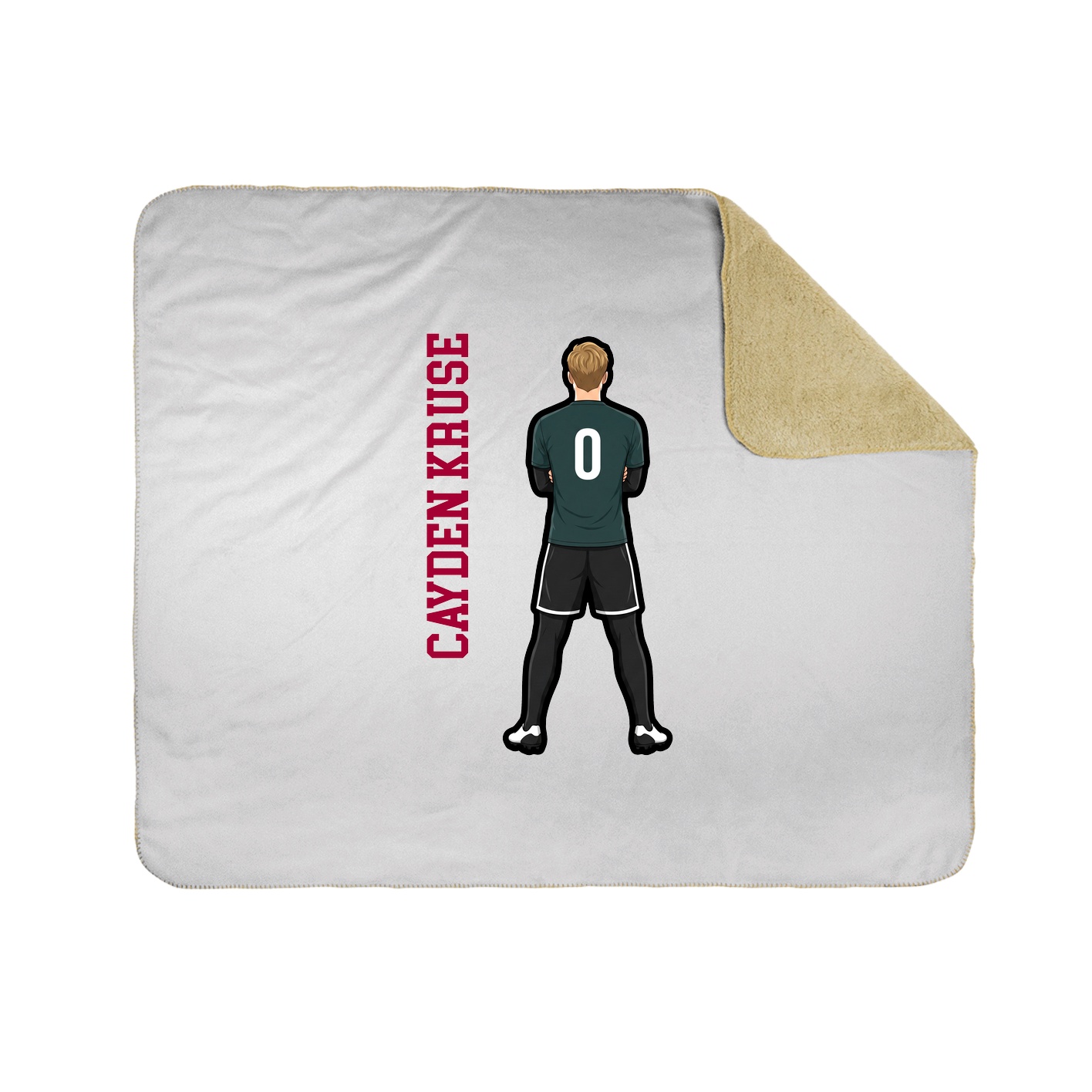 50x60 Sherpa Lined Throw Blanket