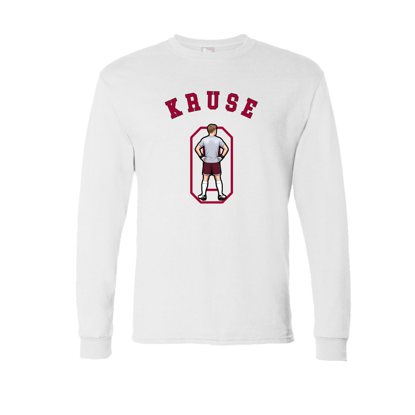 Long Sleeve Tee — Shirsey Arch in White