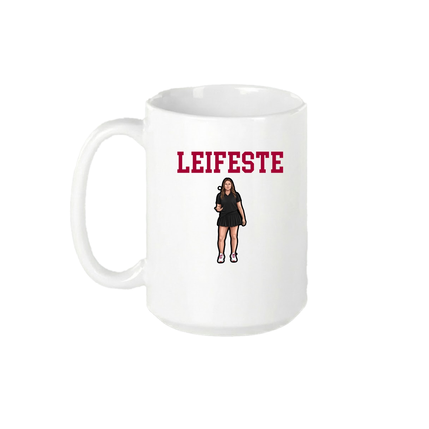 15oz Coffee Mug — Shirsey in White