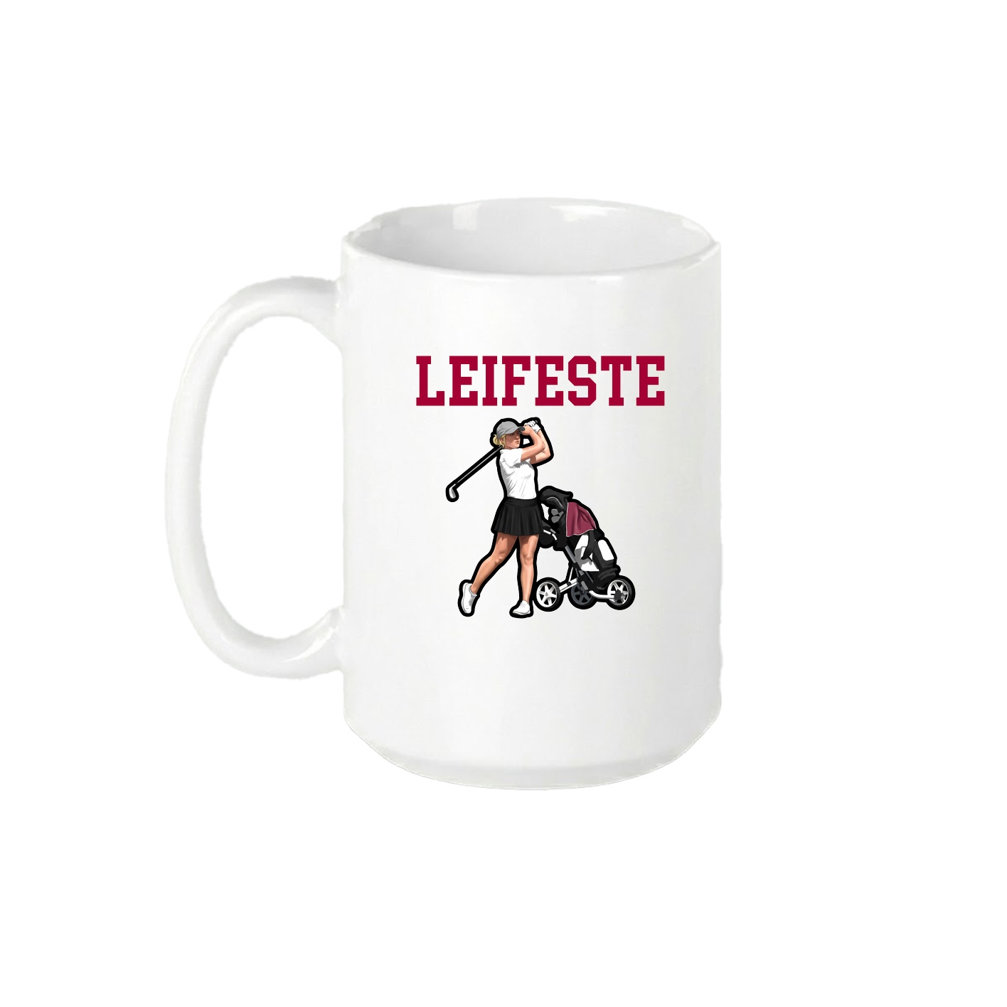 15oz Coffee Mug — Shirsey in White