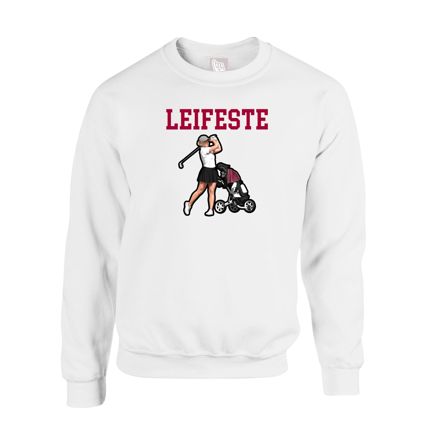 Fleece Crew — Shirsey in White