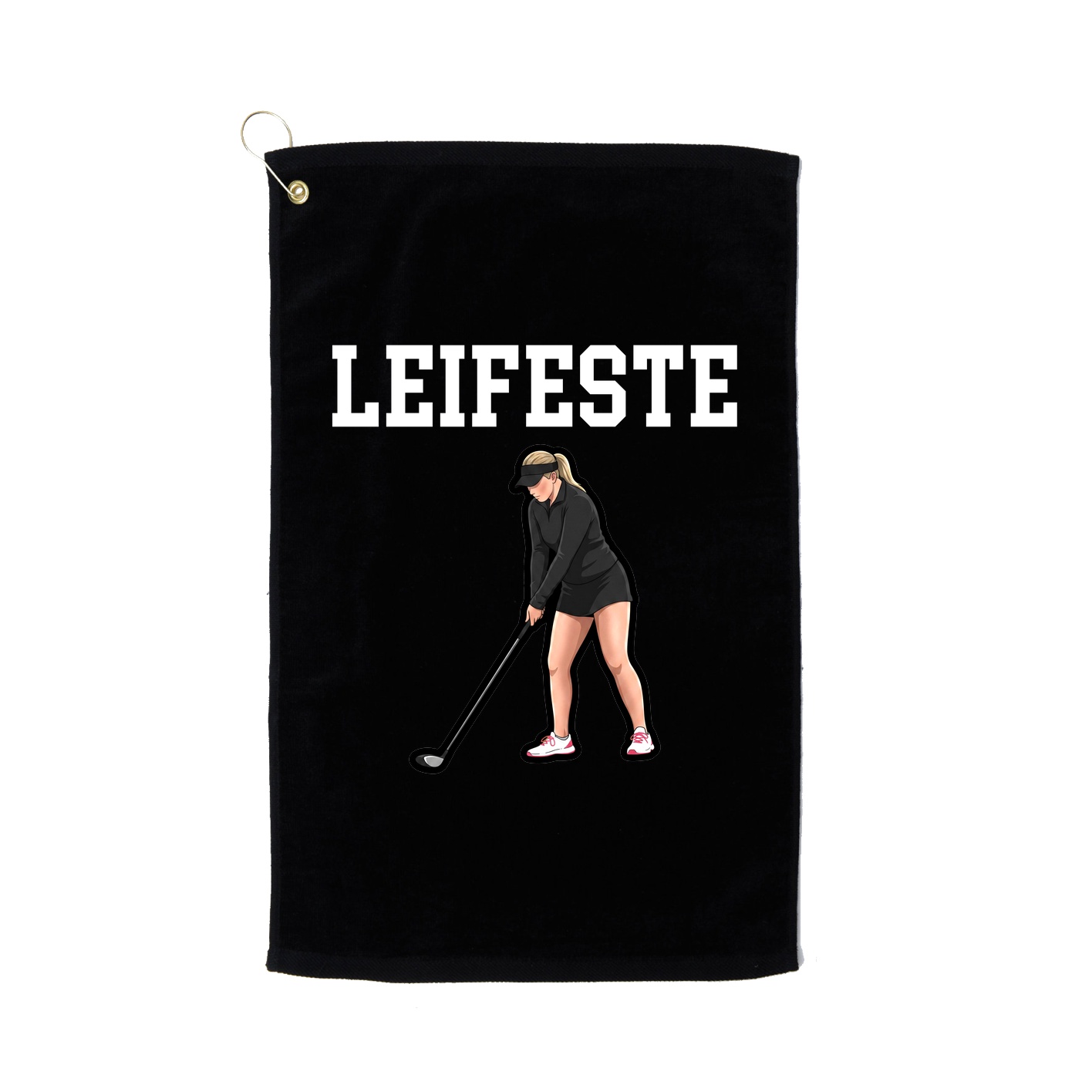 Golf Towel — Shirsey in Black