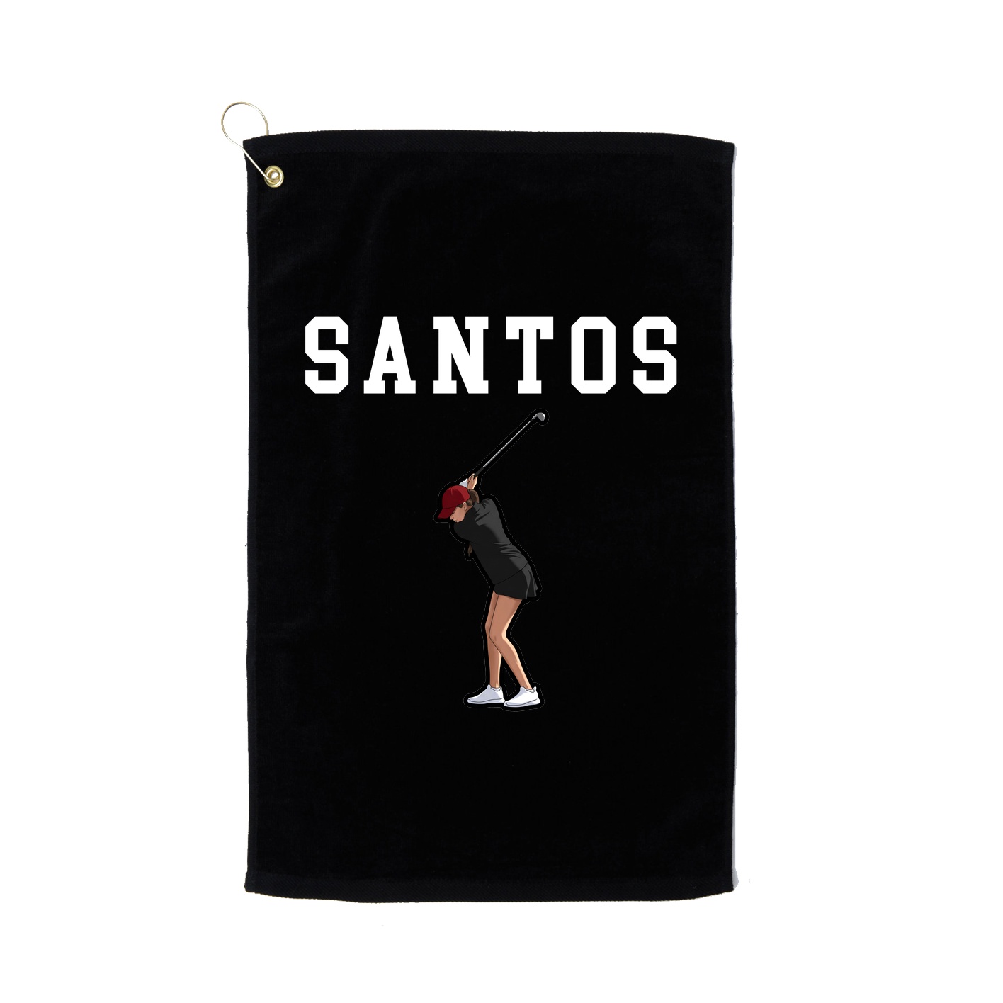 Golf Towel — Shirsey in Black