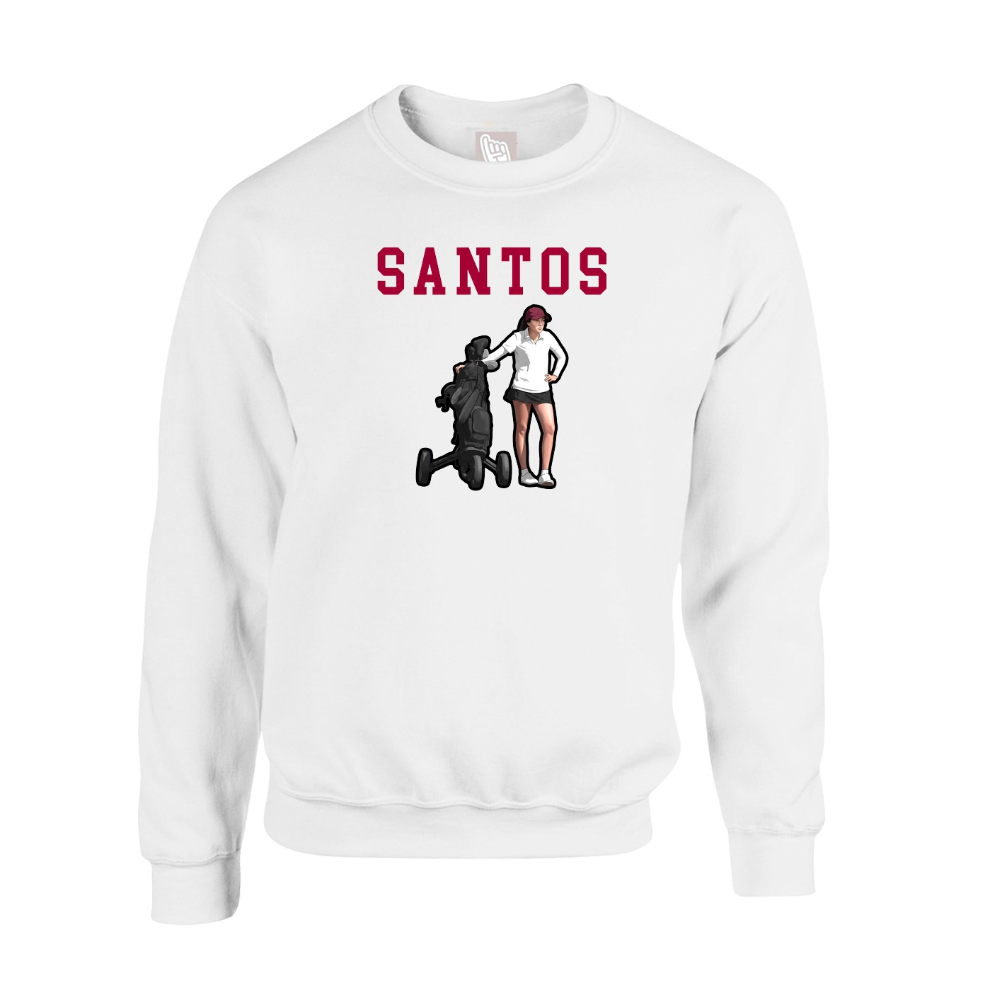 Fleece Crew — Shirsey in White