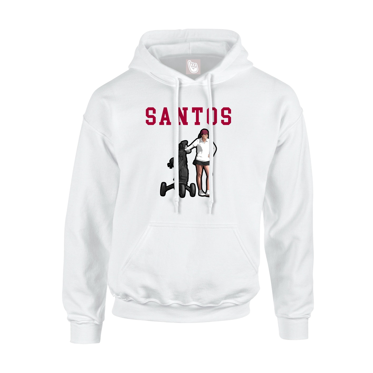 Youth Hoodie — Shirsey in White