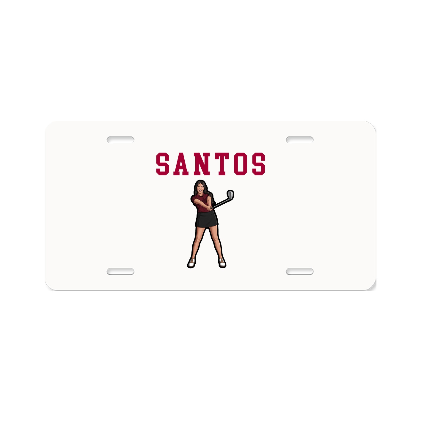 License Plate — Shirsey in Classic