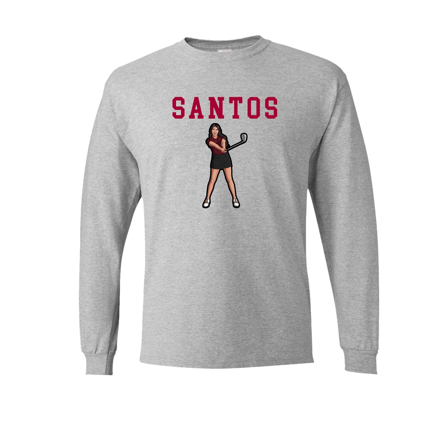 Long Sleeve Tee — Shirsey in Grey
