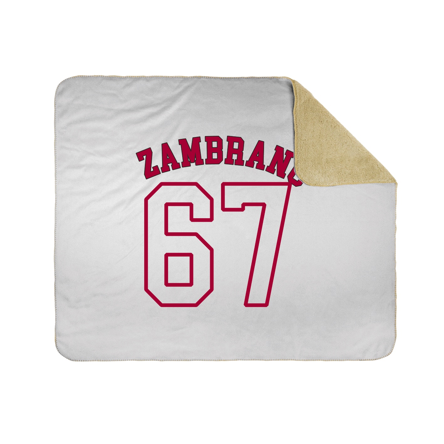 Throw Blanket — Shirsey Arch in White