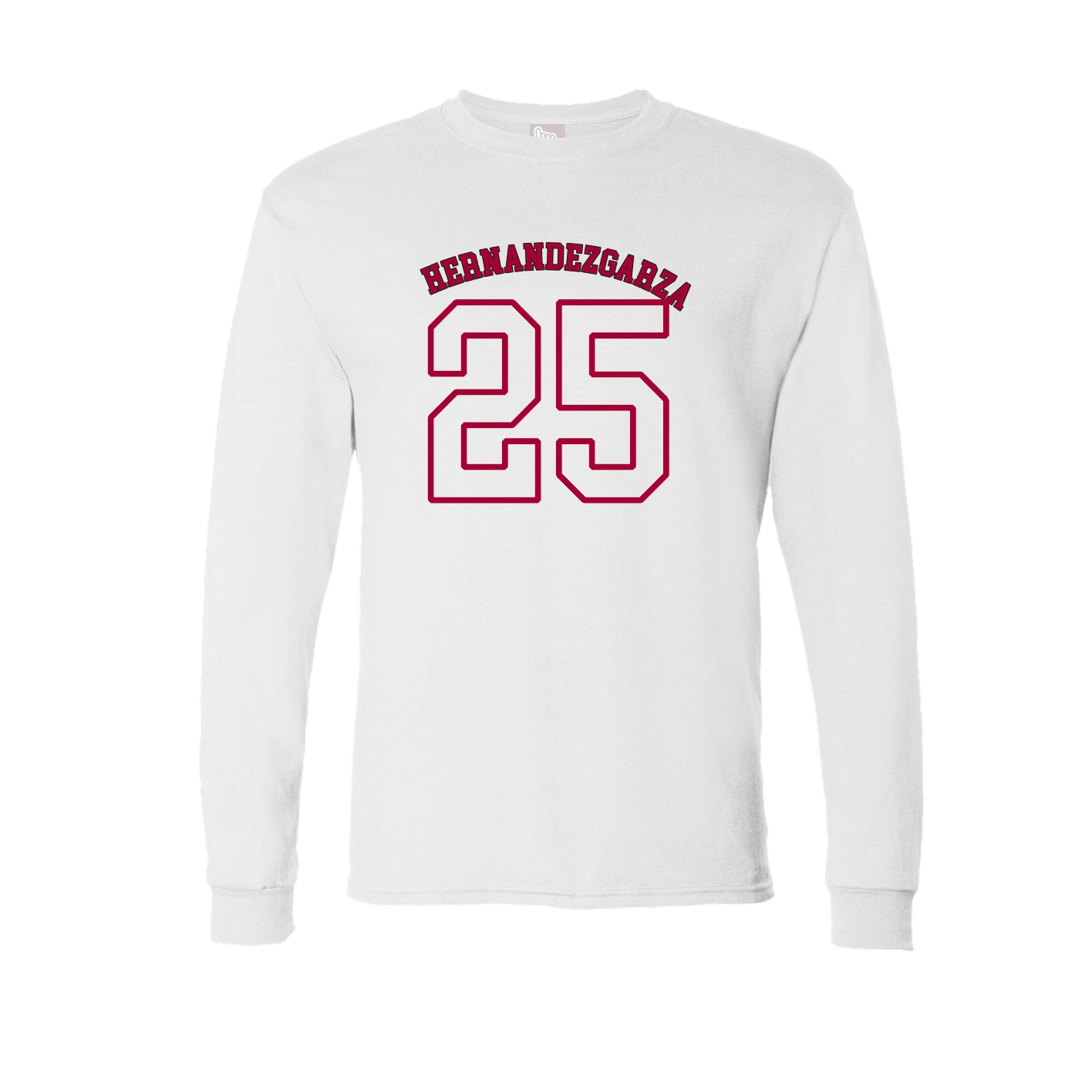 Long Sleeve Tee — Shirsey Arch in White