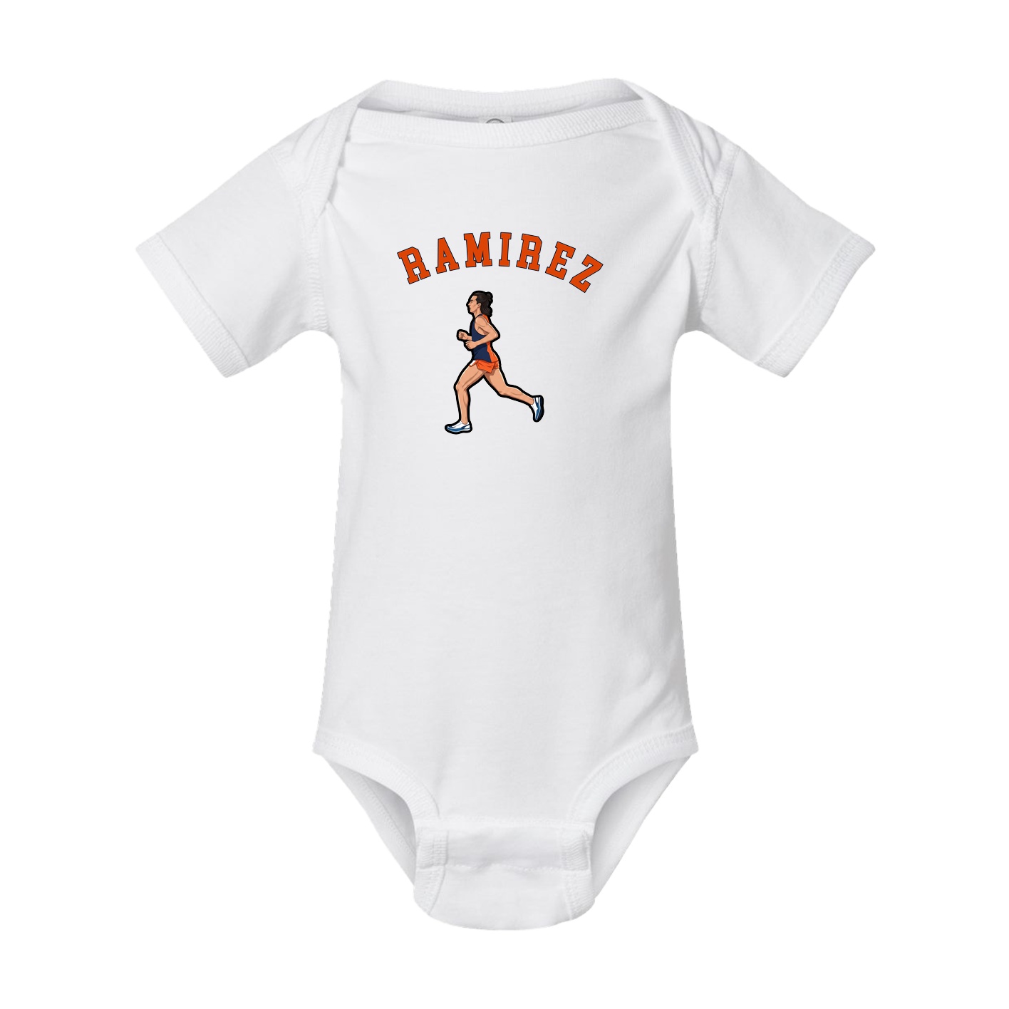Baby Onesie — Shirsey Arch in White