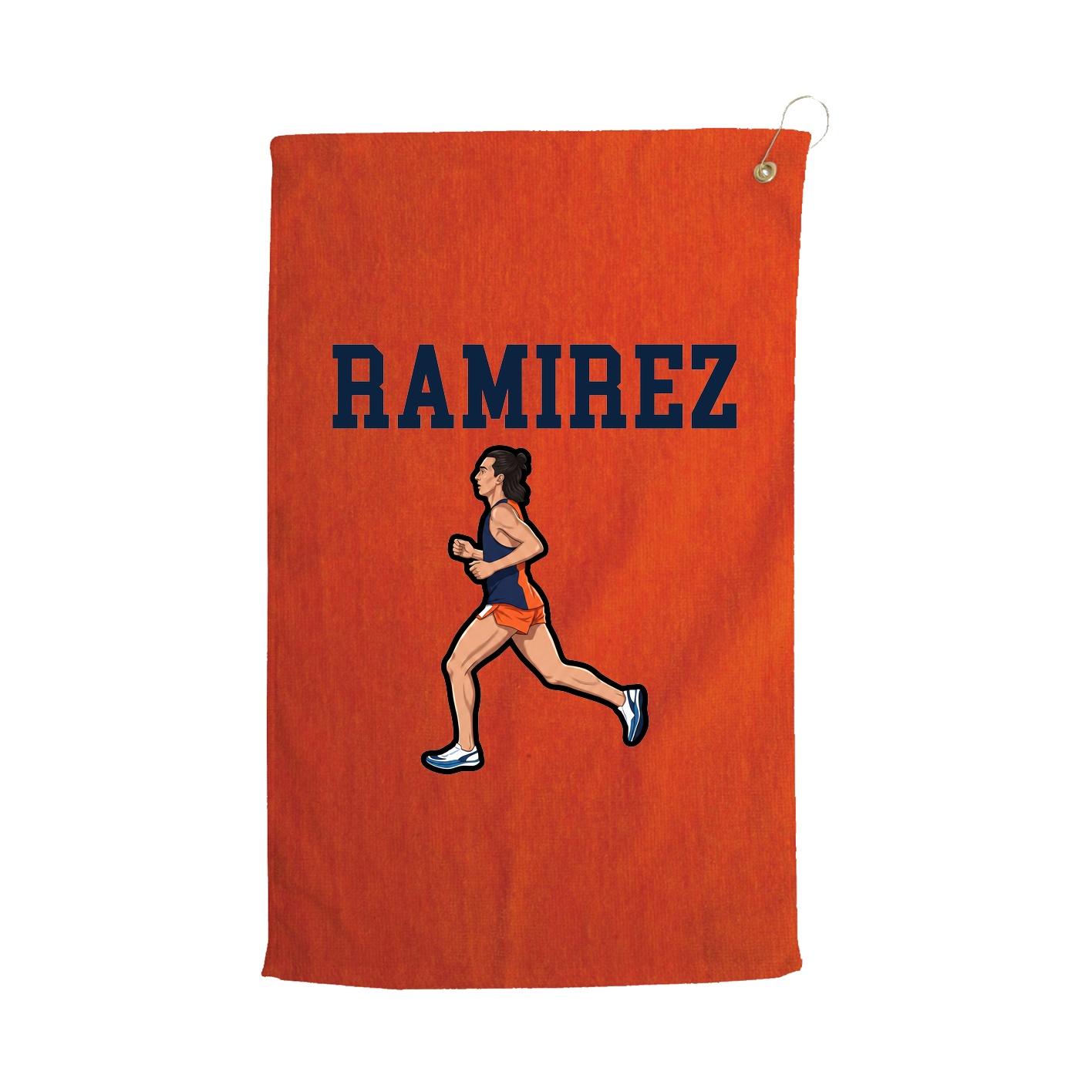 Golf Towel — Shirsey in Orange