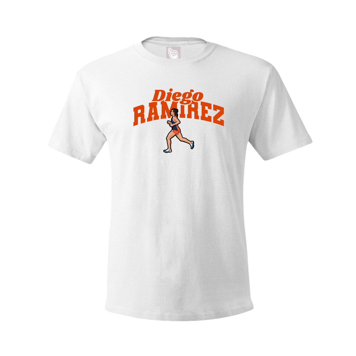 Youth Tee — Signature Arch in White