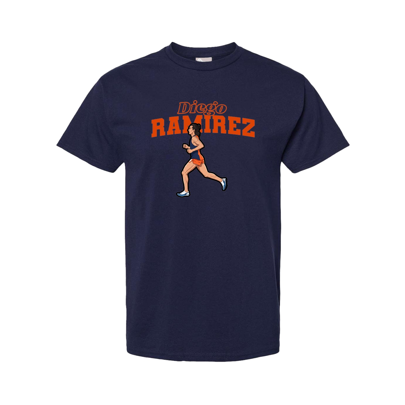 Tee — Name Arch in Navy