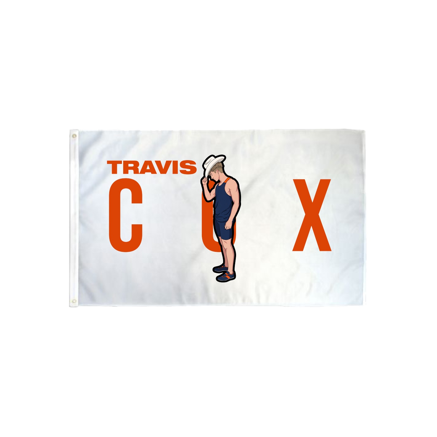 3x5 Flag — Player Name in Classic